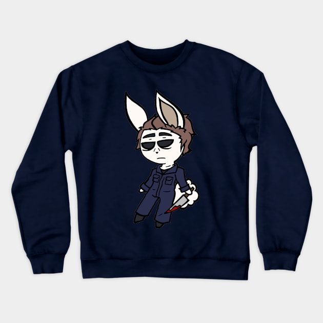 Horror Buns - Michael Myers Crewneck Sweatshirt by ScribbleSketchScoo